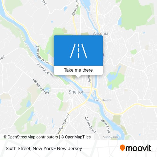 Mapa de Sixth Street
