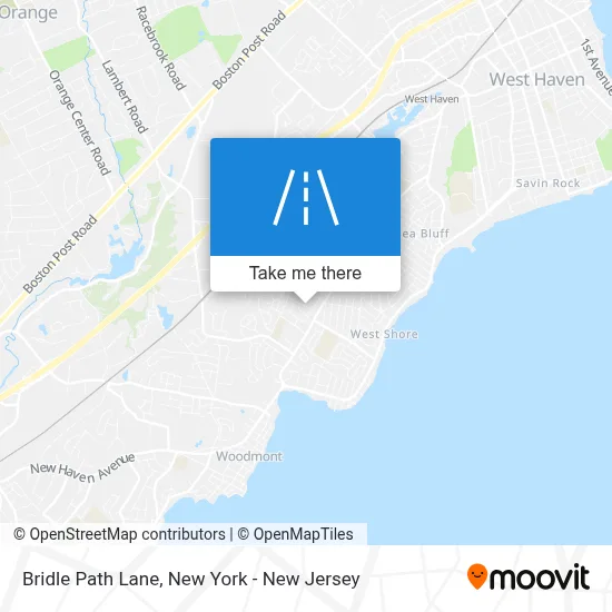 Bridle Path Lane map