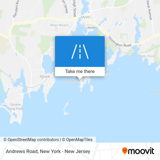 Mapa de Andrews Road