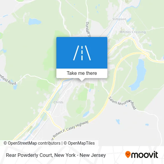 Rear Powderly Court map