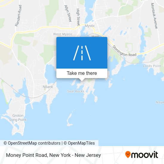 Mapa de Money Point Road