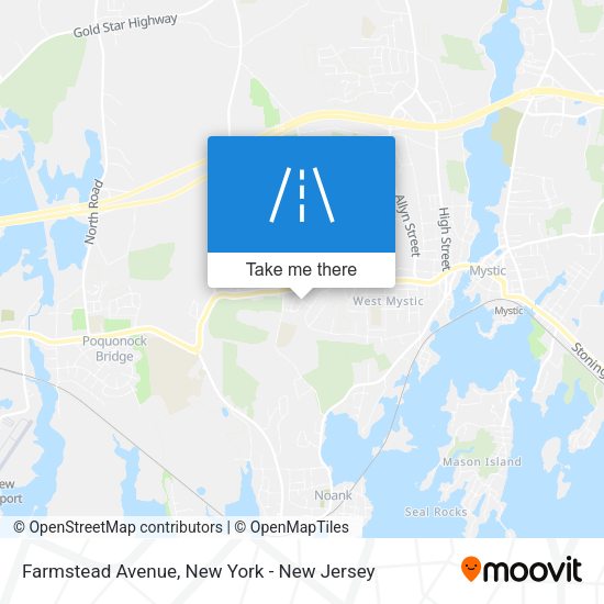 Mapa de Farmstead Avenue