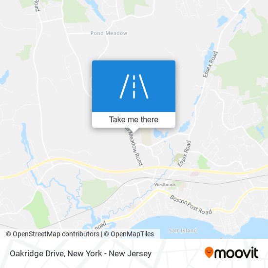 Oakridge Drive map