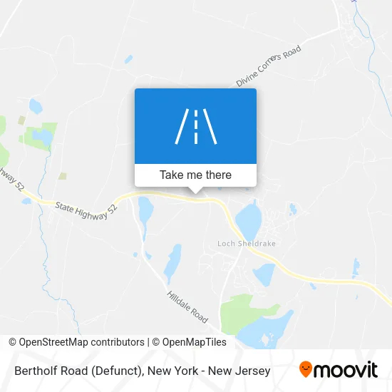 Bertholf Road (Defunct) map