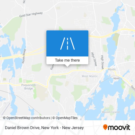 Daniel Brown Drive map