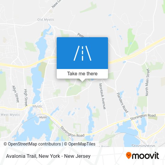 Mapa de Avalonia Trail