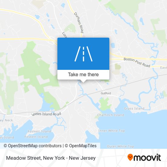 Mapa de Meadow Street