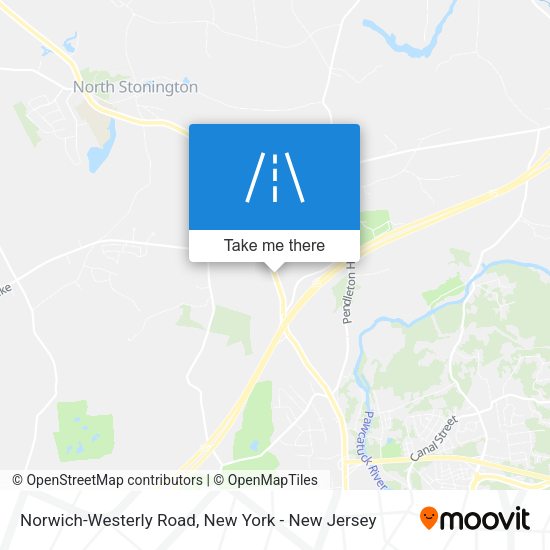 Mapa de Norwich-Westerly Road
