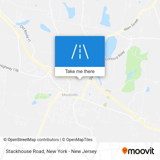 Mapa de Stackhouse Road