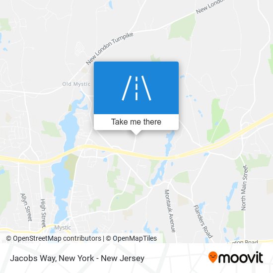 Jacobs Way map