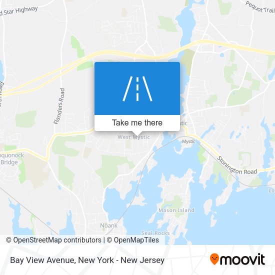 Mapa de Bay View Avenue