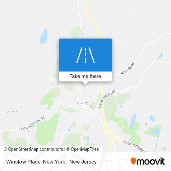 Mapa de Winslow Place