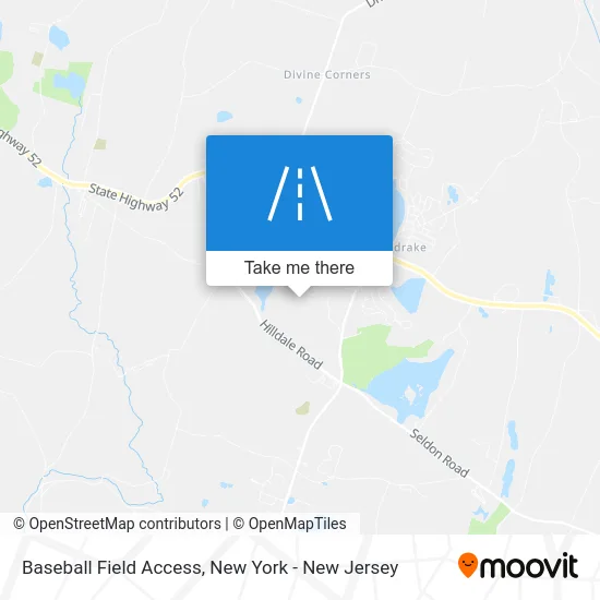 Baseball Field Access map