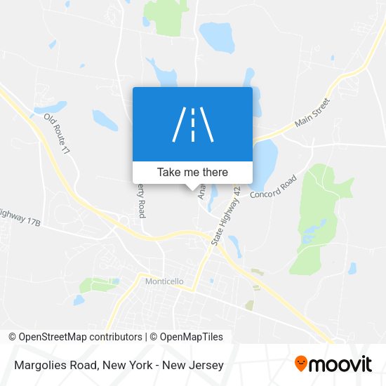 Mapa de Margolies Road