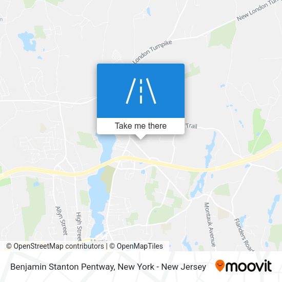 Mapa de Benjamin Stanton Pentway