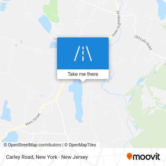 Mapa de Carley Road