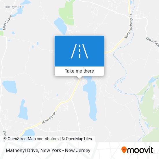 Mathenyl Drive map