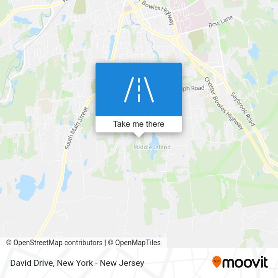Mapa de David Drive