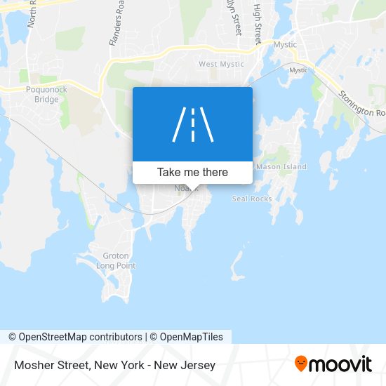 Mapa de Mosher Street