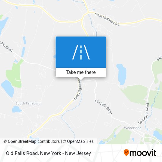 Mapa de Old Falls Road