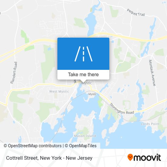 Mapa de Cottrell Street