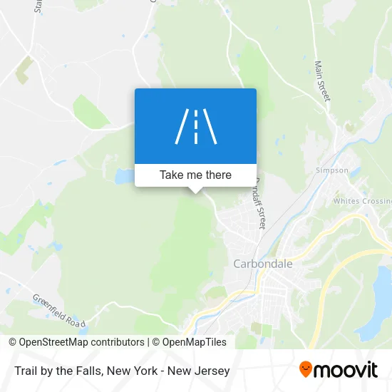 Trail by the Falls map