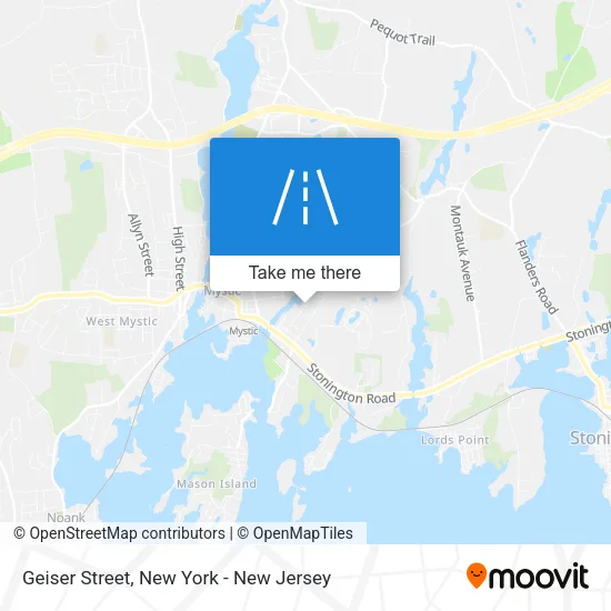 Mapa de Geiser Street