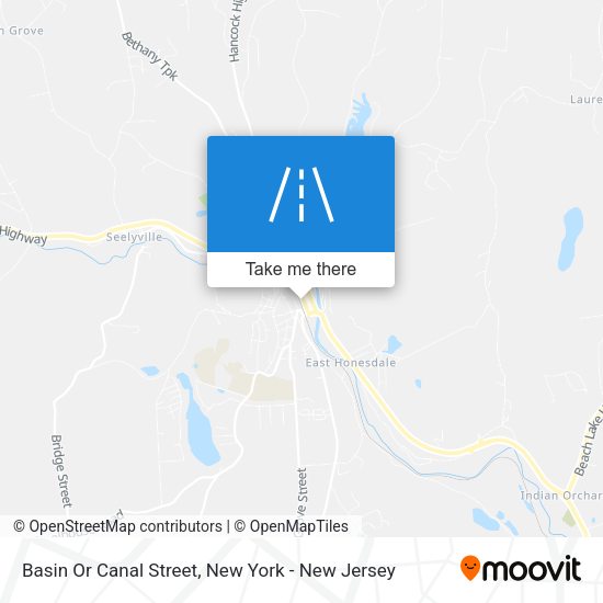 Mapa de Basin Or Canal Street