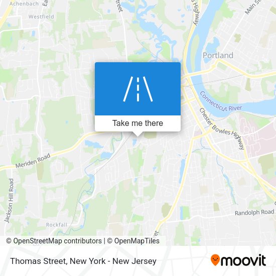 Mapa de Thomas Street