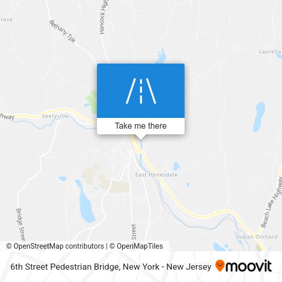 Mapa de 6th Street Pedestrian Bridge