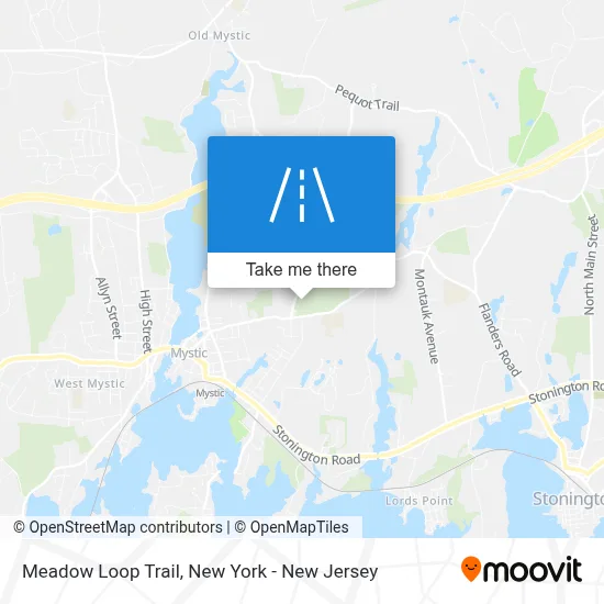 Meadow Loop Trail map