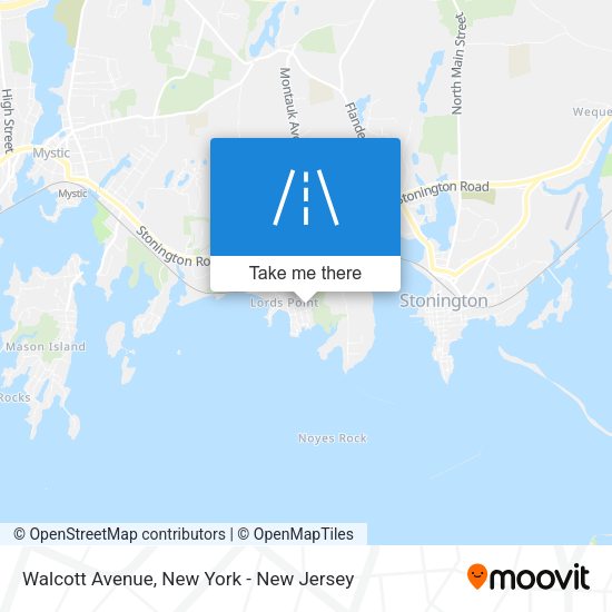 Mapa de Walcott Avenue
