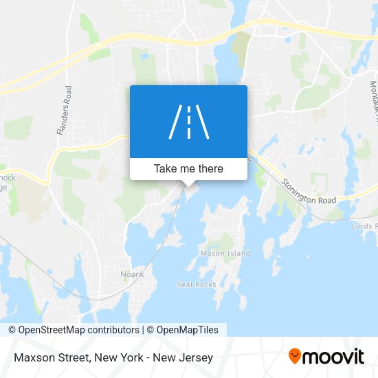 Mapa de Maxson Street