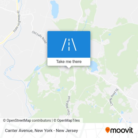 Mapa de Canter Avenue