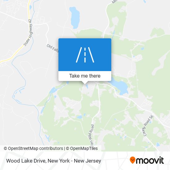 Mapa de Wood Lake Drive