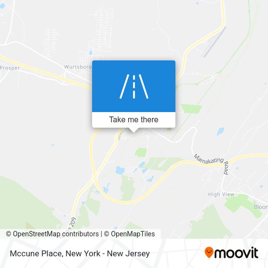 Mapa de Mccune Place