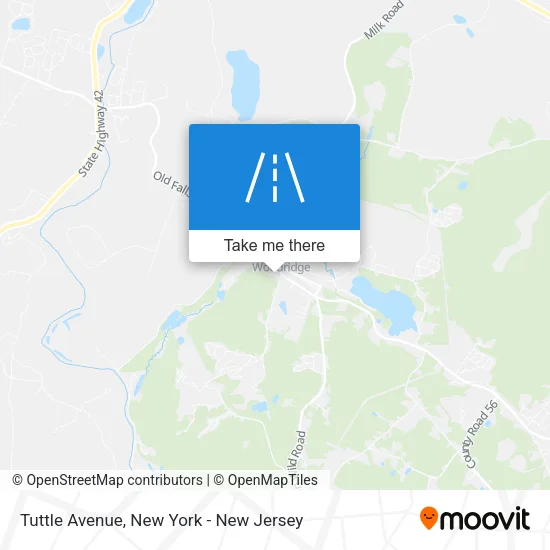Tuttle Avenue map