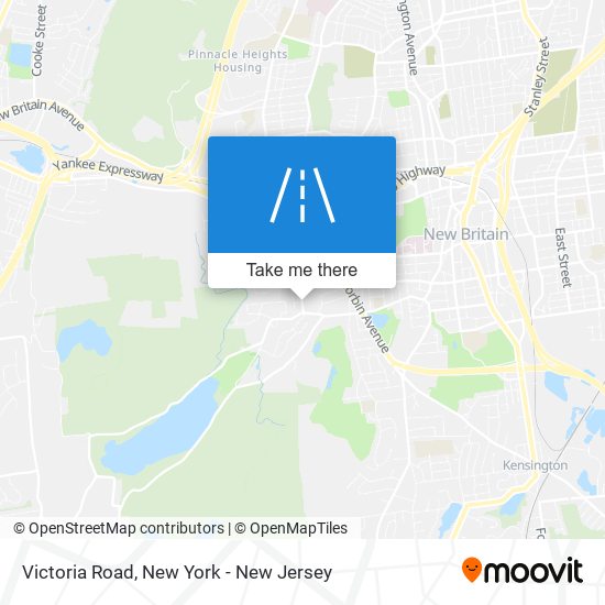 Victoria Road map