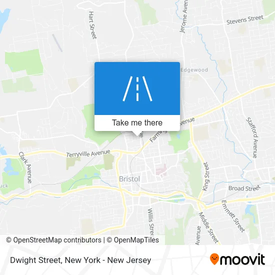 Dwight Street map