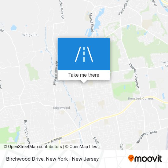 Birchwood Drive map