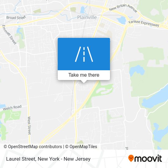 Mapa de Laurel Street