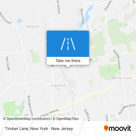 Mapa de Timber Lane