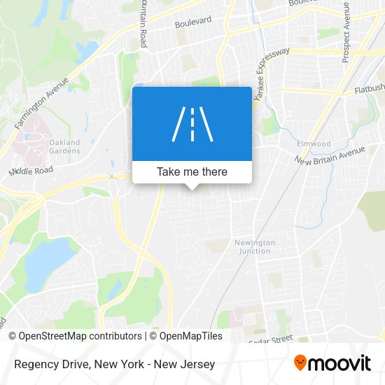 Mapa de Regency Drive