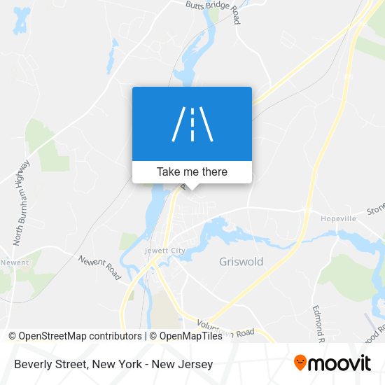 Mapa de Beverly Street