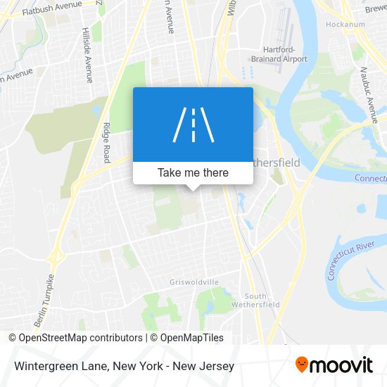 Mapa de Wintergreen Lane
