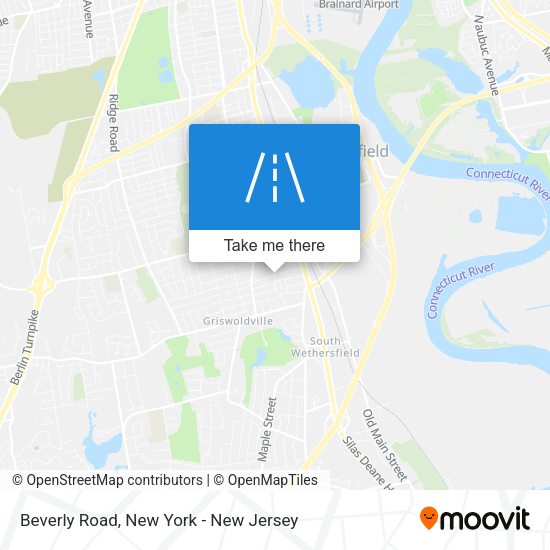 Beverly Road map