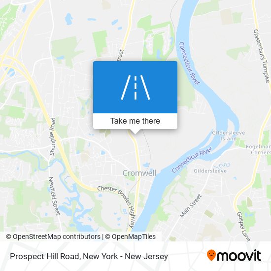 Prospect Hill Road map