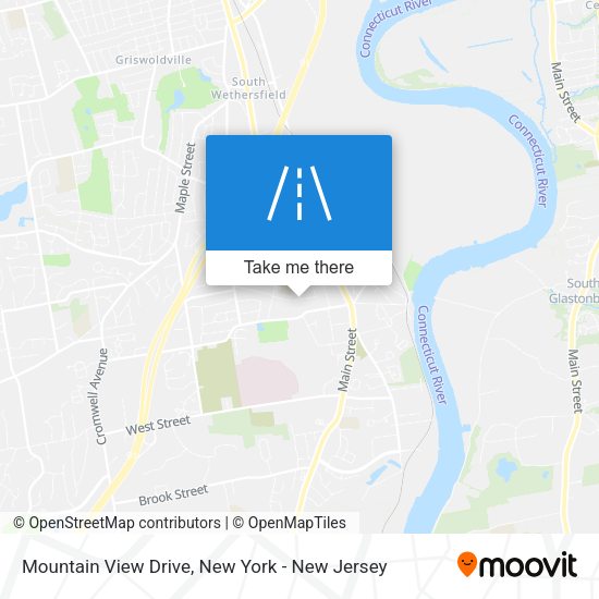 Mountain View Drive map