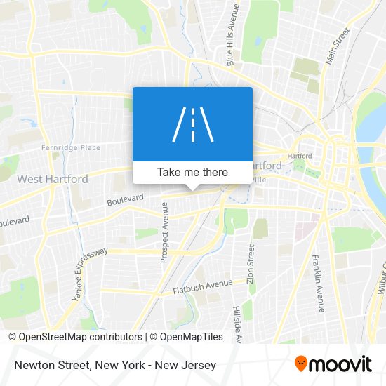 Mapa de Newton Street