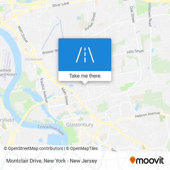 Montclair Drive map